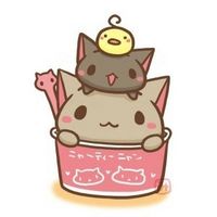 微信二次元动物卡通头像可爱萌 快乐要懂得分享