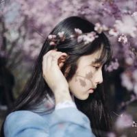 微信唯美女生头像我想你就站在 站在七月上