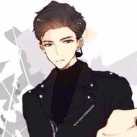 微信黑色主调的个性手绘头像 黑白的承诺还未感慨