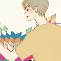 微信卡通情侣头像 执熬