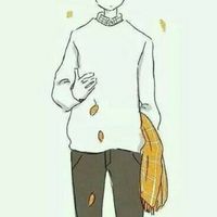 微信卡通情侣头像 执熬