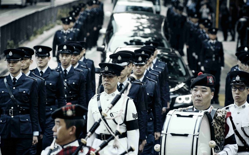 《寒战2》微信高清图片 警匪大片