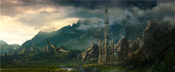 电影魔兽世界炫酷微信背景图片 奇幻动作片