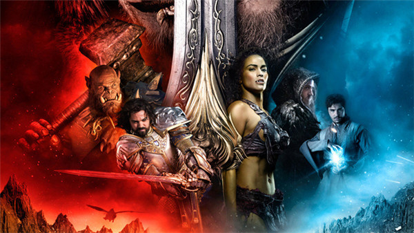 电影魔兽世界炫酷微信背景图片 奇幻动作片