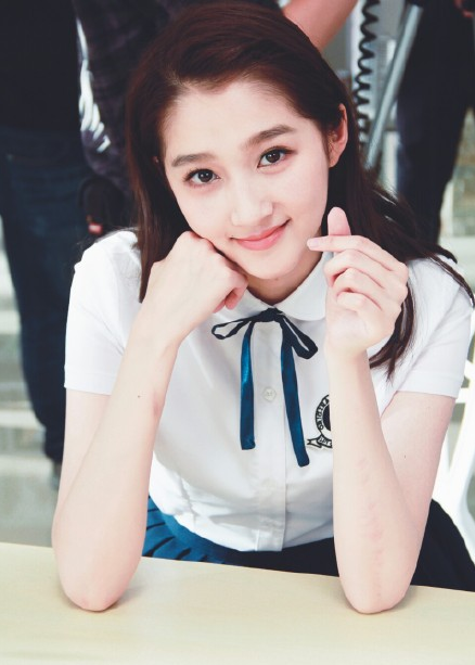 关晓彤备战高考微信图片 2016高考加油