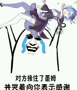 丢你蕾姆微信表情包 我丢你蕾姆！