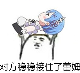 丢你蕾姆微信表情包 我丢你蕾姆！