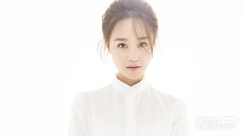 美女演员蓝盈莹微信图片