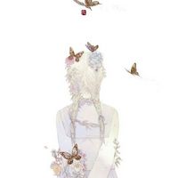 微信唯美手绘女生头像 相爱的纯粹落得如此下场