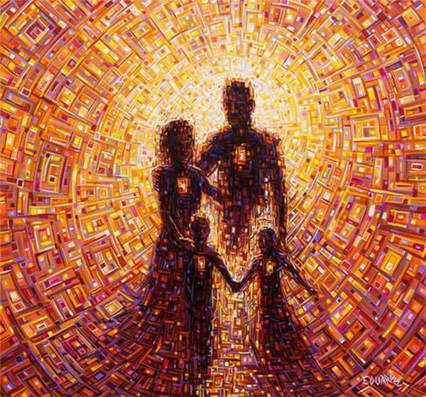 唯美抽象派几何概念艺术微信图片 抽象派