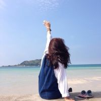 微信夏天来了的女生头像海边意境 适合夏至用的微信头像