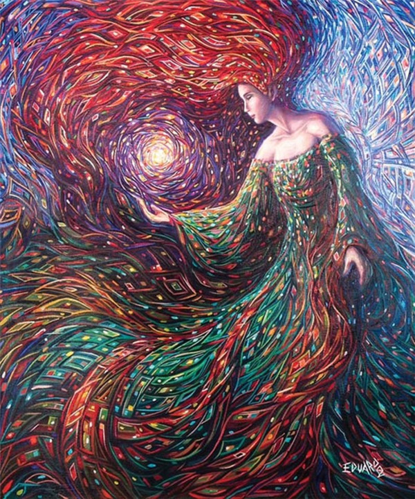 唯美抽象派几何概念艺术微信图片 抽象派