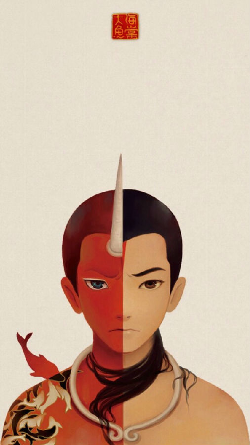 大鱼海棠的唯美画风微信图片 即将上映