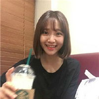 微信短发齐刘海女生头像小清新韩版 就算梦不完整