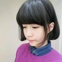 微信短发齐刘海女生头像小清新韩版 就算梦不完整
