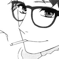 微信手绘男生吸烟头像黑白超拽 你若有颗不屈的灵魂