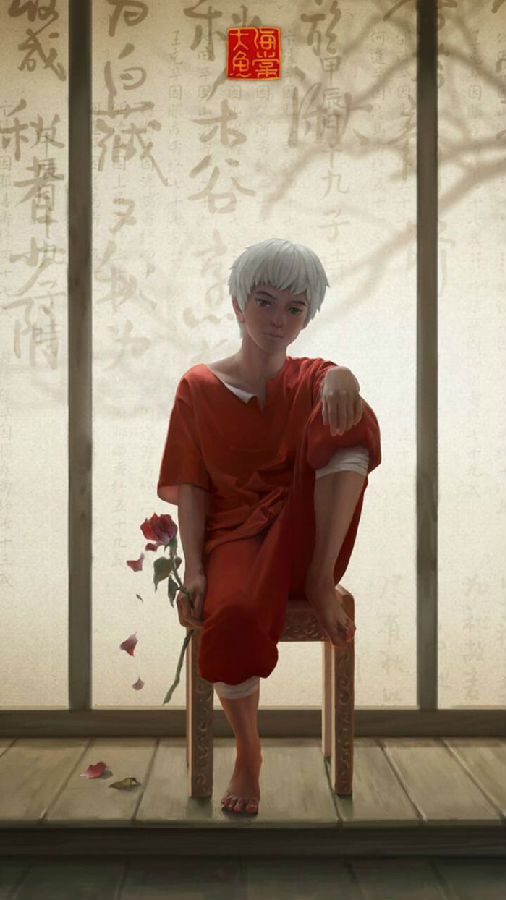 大鱼海棠的唯美画风微信图片 即将上映