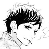 微信手绘男生吸烟头像黑白超拽 你若有颗不屈的灵魂