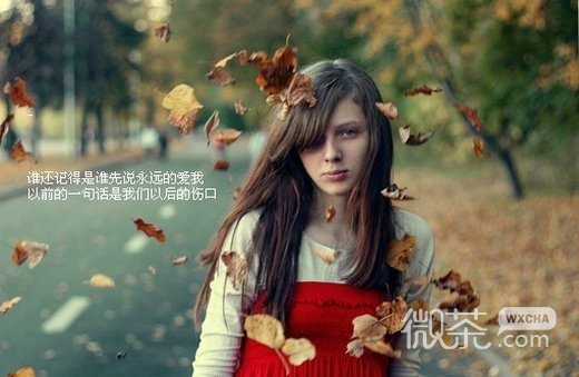 唯美女生伤感微信图片 恨与不恨