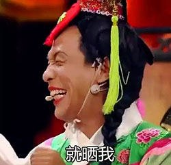 宋小宝雨露均沾微信表情包 就晒我！