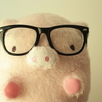 微信经典可爱眼镜头像图片大全 那只是一个美丽的故事