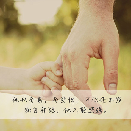 2016祝父亲节快乐微信图片 带字感恩版
