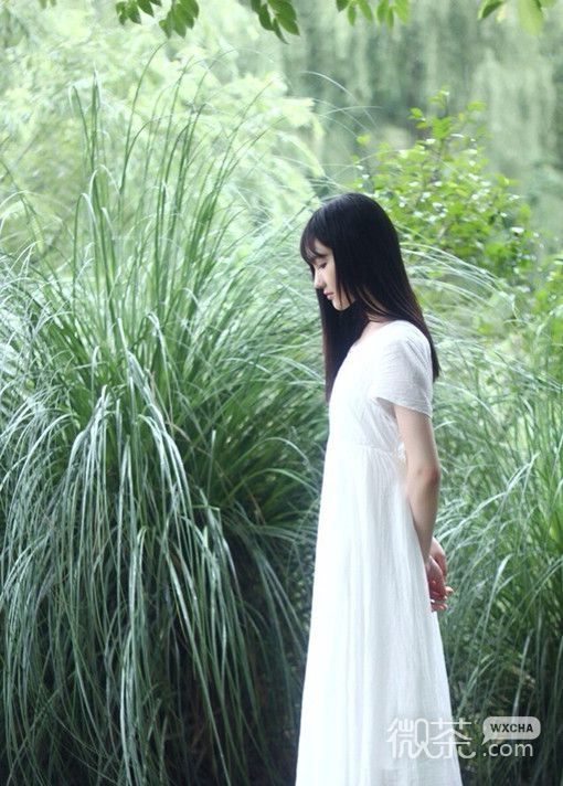 唯美清新美女微信高清图片  花样年华