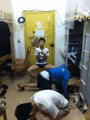 猛男搞笑版微信表情包 大家乐一乐