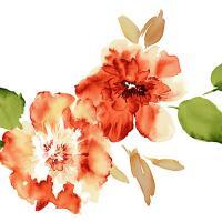 微信手绘水染画卡通头像 不留给我一丝机会