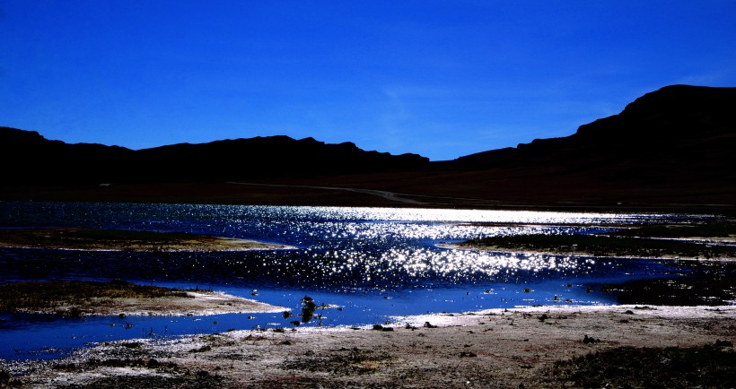 西藏扎日南木错风景微信图片