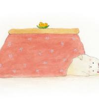 微信手绘水染画卡通头像 不留给我一丝机会