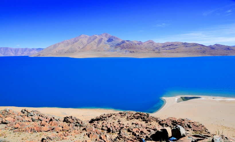 西藏扎日南木错风景微信图片