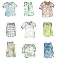 微信手绘水染画卡通头像 不留给我一丝机会