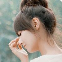 微信小清新女生头像侧脸头像大全 擦肩的过客再也不相逢