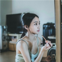 微信小清新女生头像侧脸头像大全 擦肩的过客再也不相逢