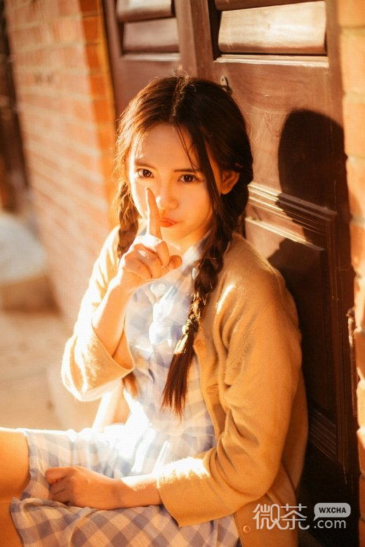 唯美女生校园风微信图片 清纯可爱