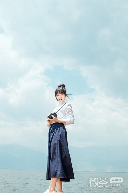 唯美女神写真微信图片 清纯少女