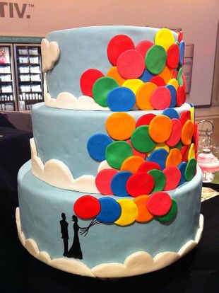 微信唯美婚嫁蛋糕头像