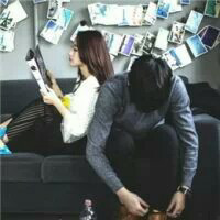 微信情侣头像不离不弃，未来让我守护你。