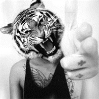 微信动物头人身的个性另类头像 每个人出生的时候都是原创