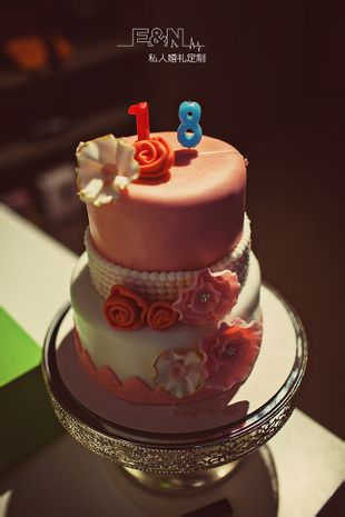 微信唯美婚嫁蛋糕头像