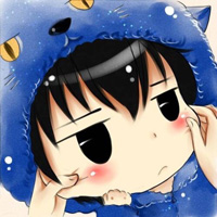 简单可爱微信情侣头像卡通萌一对 研你一曲相思