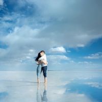 微信情侣头像不离不弃，未来让我守护你。