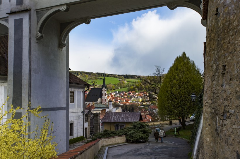 捷克克鲁姆洛夫风景微信图片 世界文化遗产之一