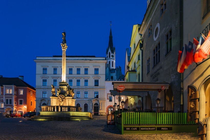 捷克克鲁姆洛夫风景微信图片 世界文化遗产之一