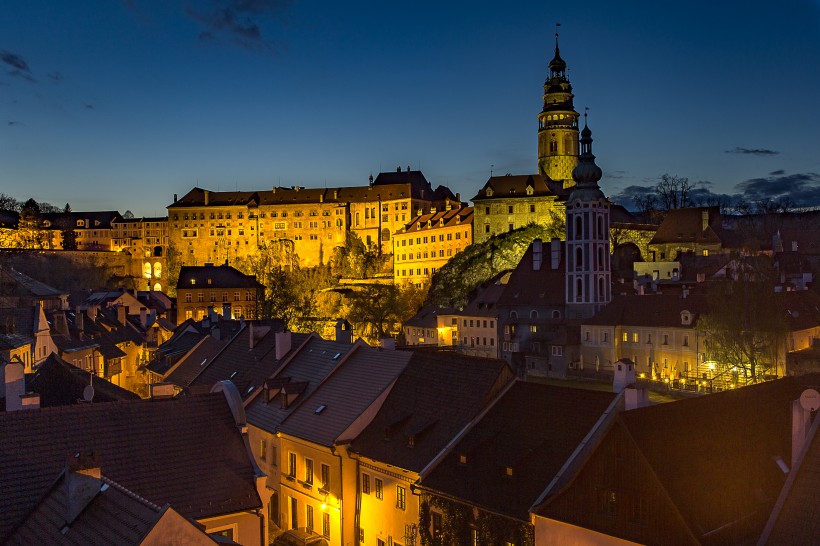 捷克克鲁姆洛夫风景微信图片 世界文化遗产之一