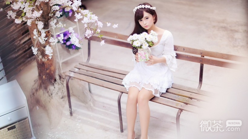 唯美可爱邻家女孩微信图片 唯美清新