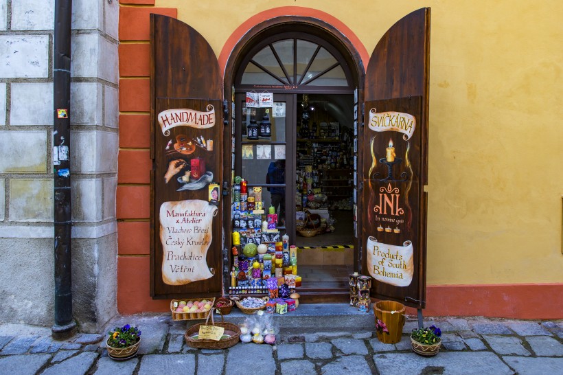 捷克克鲁姆洛夫风景微信图片 世界文化遗产之一