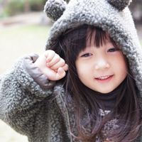 微信小孩呆萌头像 还好有你在