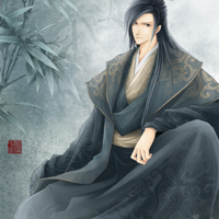 精选微信唯美凄凉古风男生头像 暗香浮动月黄昏